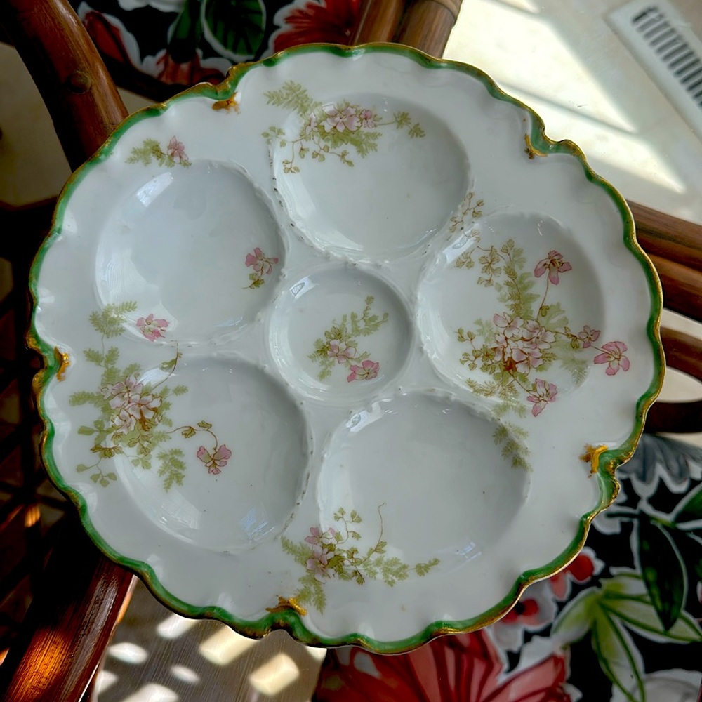 Haviland Tyndale & Mitchell Co OYSTER PLATE